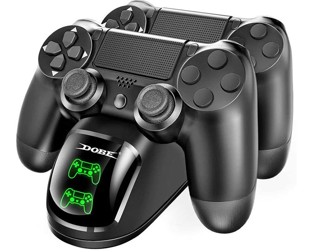 PS4 charging dock side view