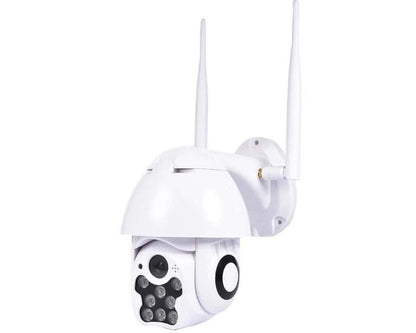 Camera with power adapter