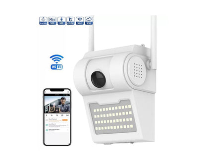 Security Light with Wireless Security Camera
