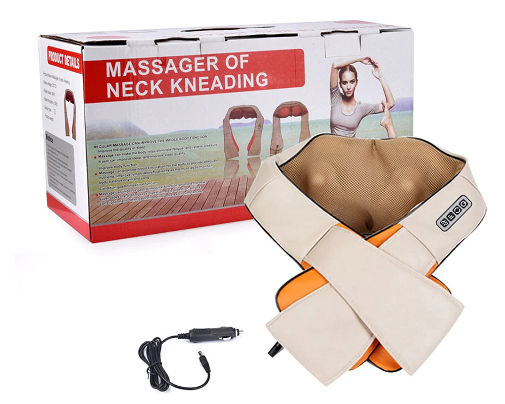Neck Massager Shiatsu 3D Kneading Neck Shoulder Body Massager