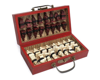 Vintage Chess Set Chess Board Set