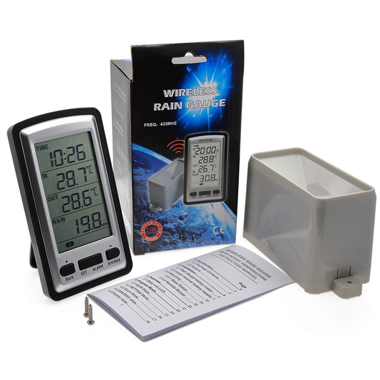 wireless rain gauge outdoor sensor