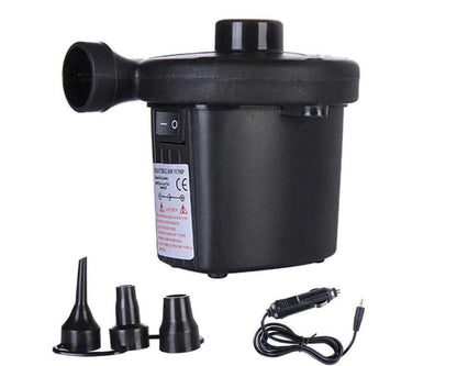 Electric pump for camping gear