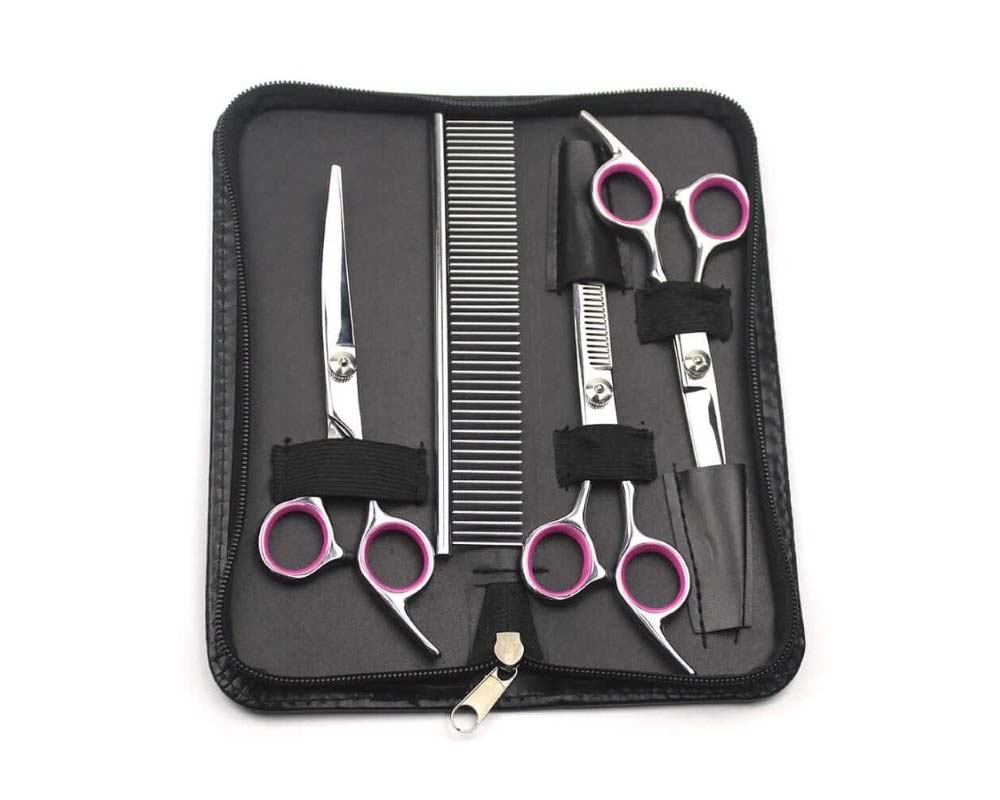 Complete grooming scissors kit