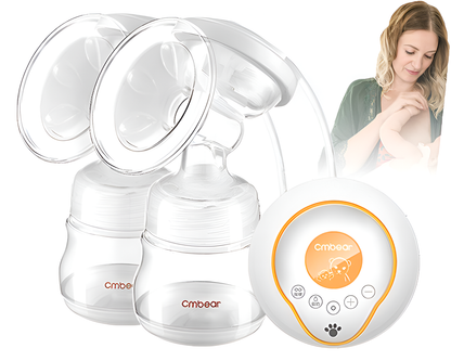 Electric pump for milk expression