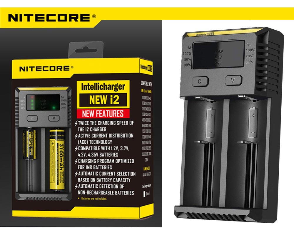 Compact battery charger i2 model