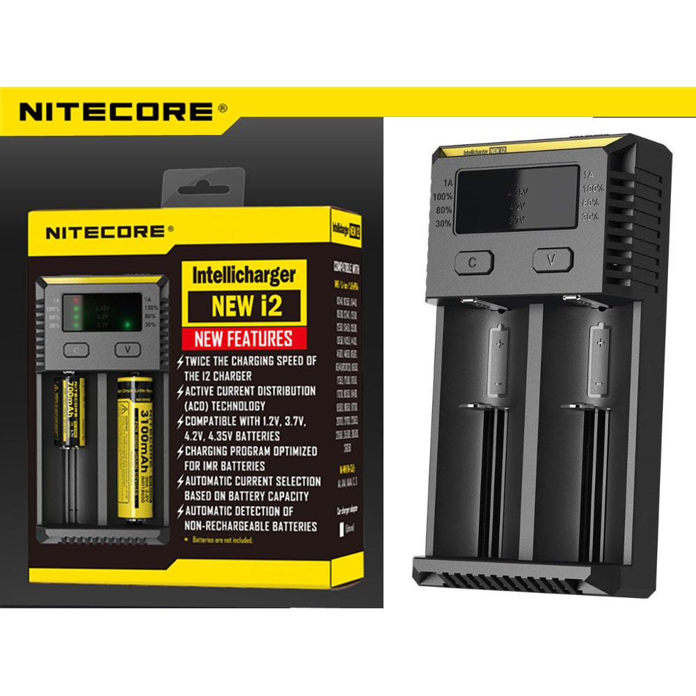 Nitecore i2 battery charger