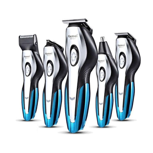 Cordless electric hair trimmer kit