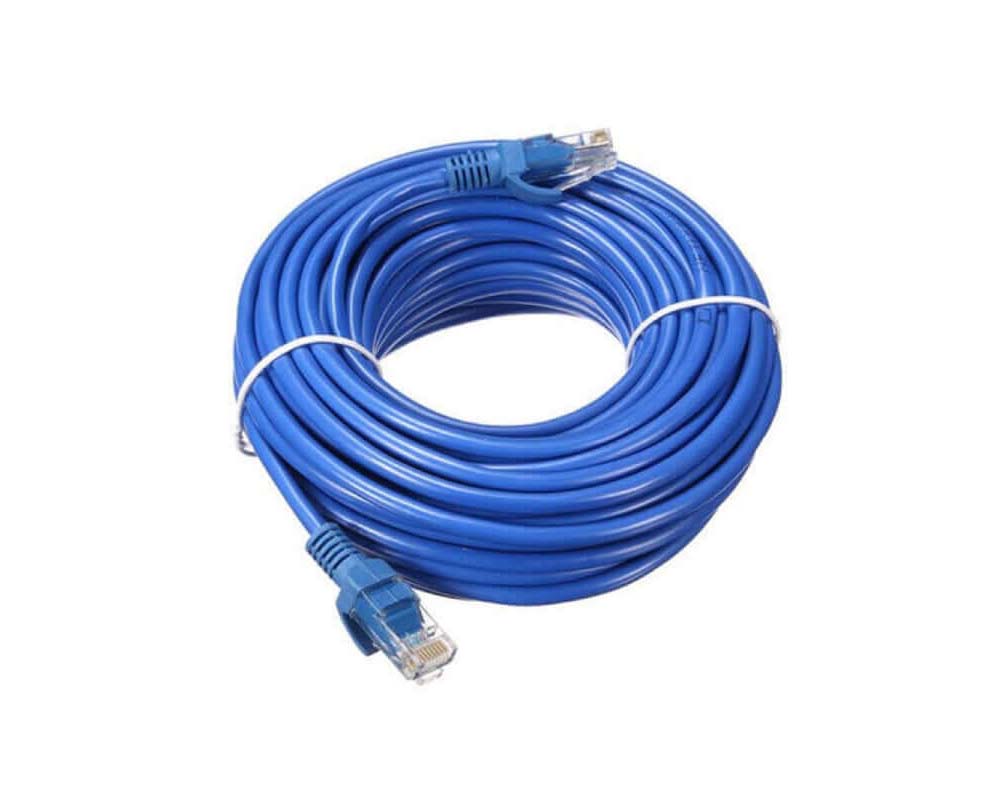 RJ45 Network Cable 25M Cat5e – High-Speed RJ45 Network Cable for Internet, Audio & Video (Blue)