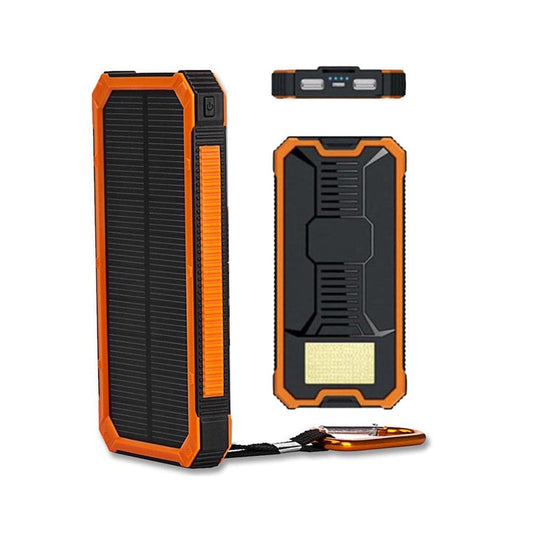 Solar power bank charger