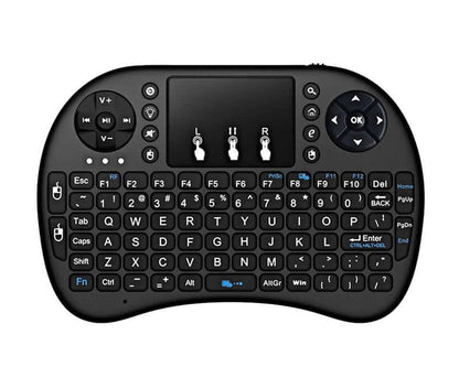 Wireless keyboard with receiver