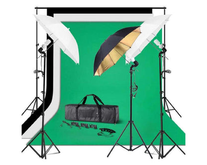 Photography studio kit components