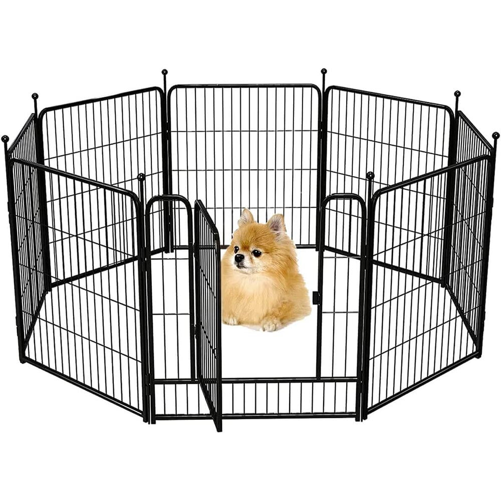 10 panel dog playpen enclosure