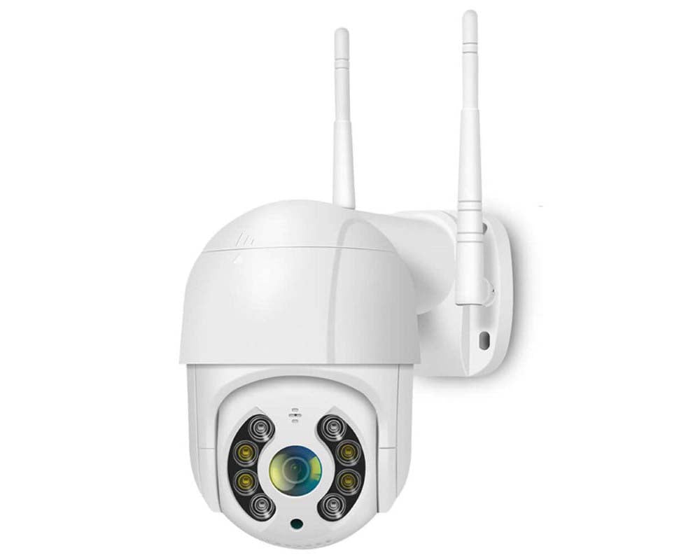 Weatherproof PTZ surveillance camera