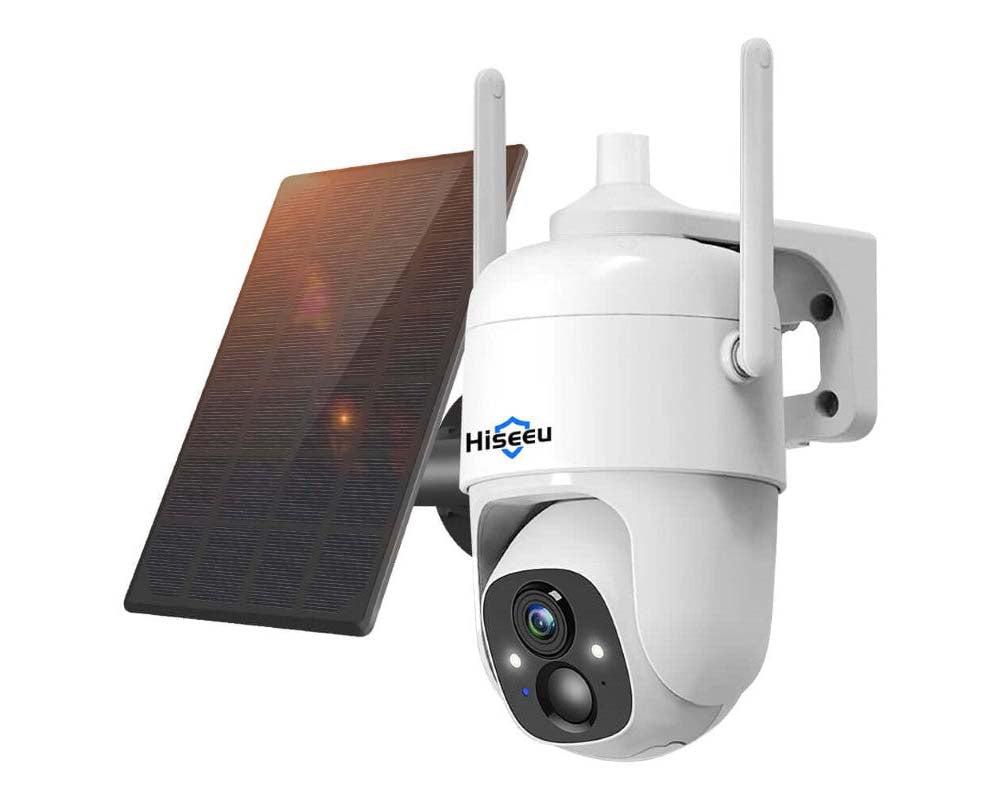 Solar power Security Camera 2MP PTZ WIFI 1080P