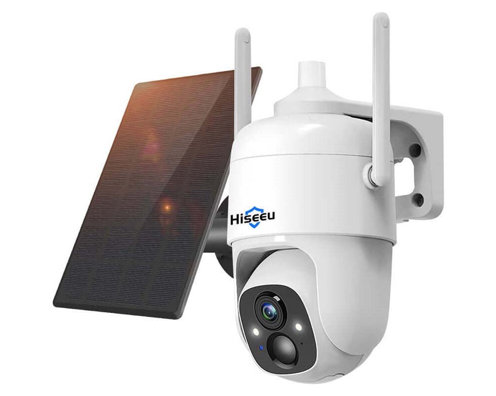 Security camera with SD card