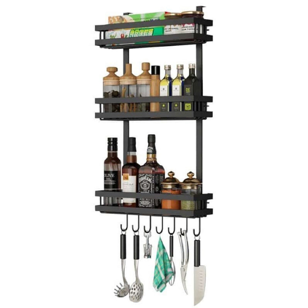 Kitchen Organiser Storage Shelf Fridge Organizer Spice Rack
