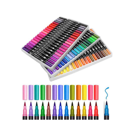 dual tip watercolor pens