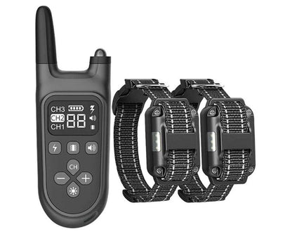 Dog training collar with user manual