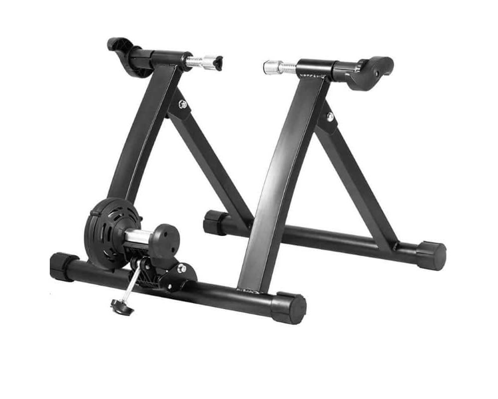 Quiet bike trainer stand