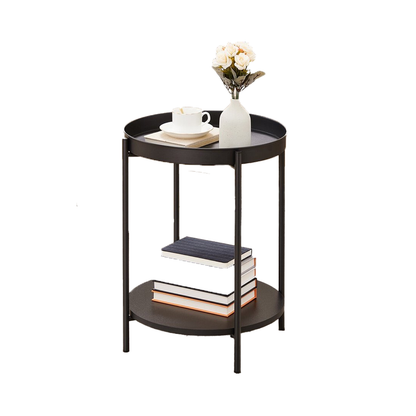 VASAGLE Bed Side Tables End Table Black