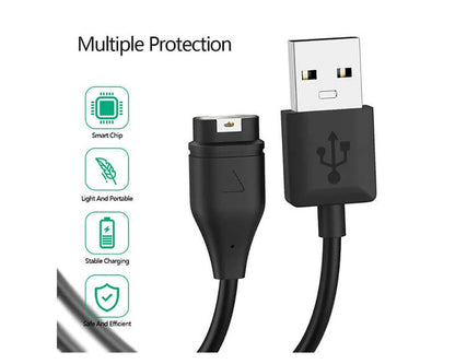Portable Garmin watch charging cable