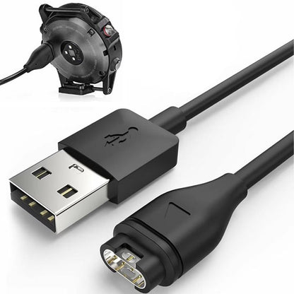 Garmin watch charging cable USB connector