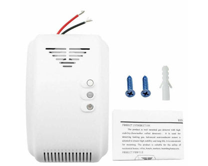 Gas detector power connection