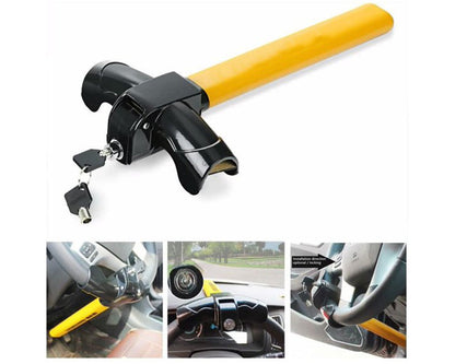 Lock on truck steering wheel