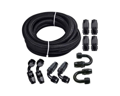 6AN Braided Fuel Hose kit
