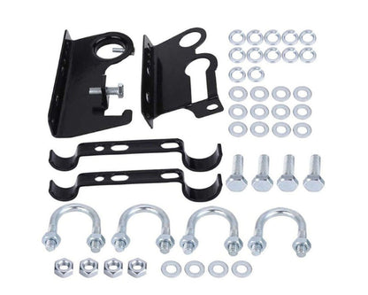 4WD roof rack shovel holder