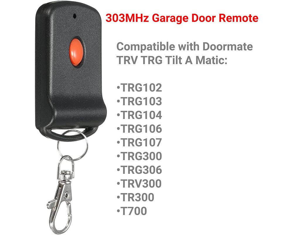 Garage remote for TRV300