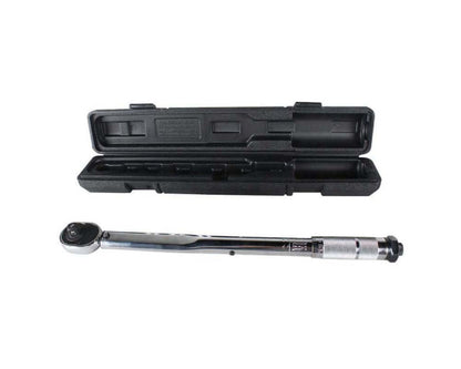 Torque wrench with plastic box