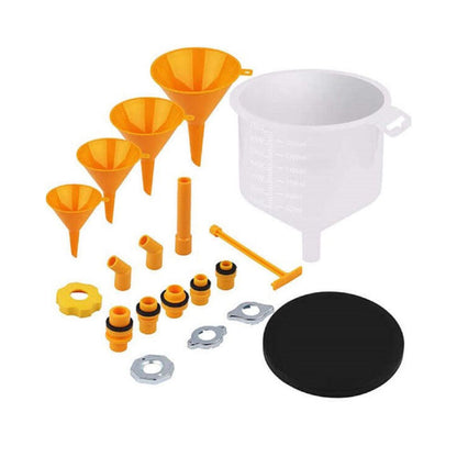Coolant filling funnel kit