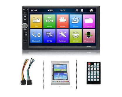 car stereo with EQ settings