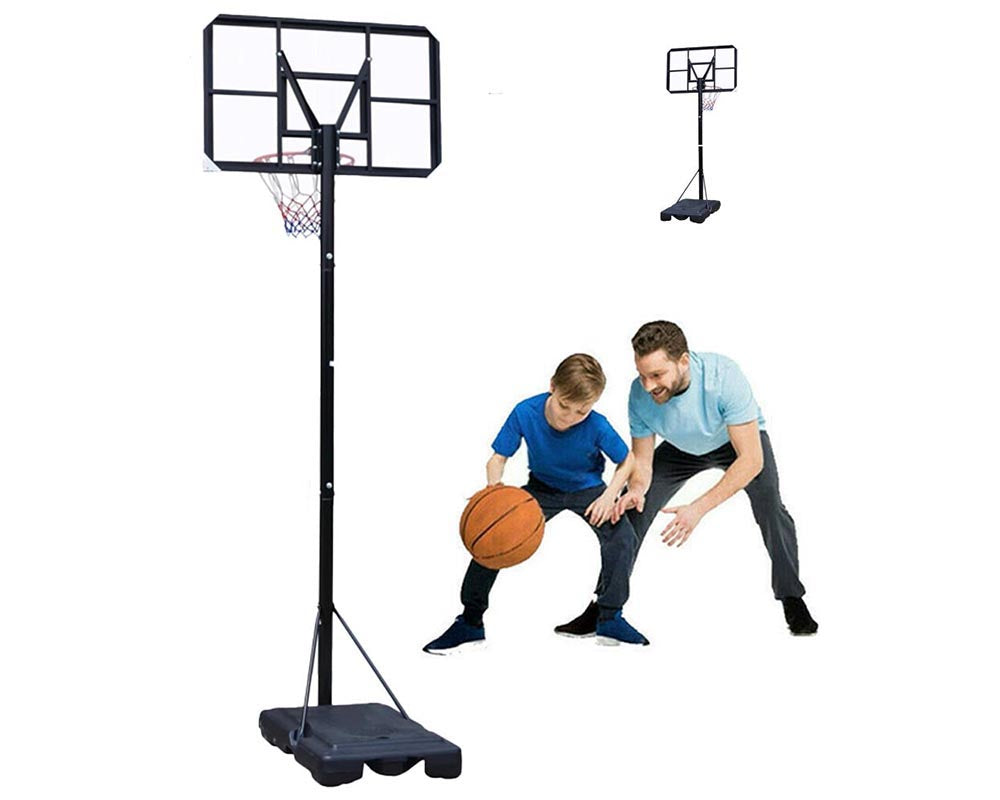 Outdoor basketball hoop