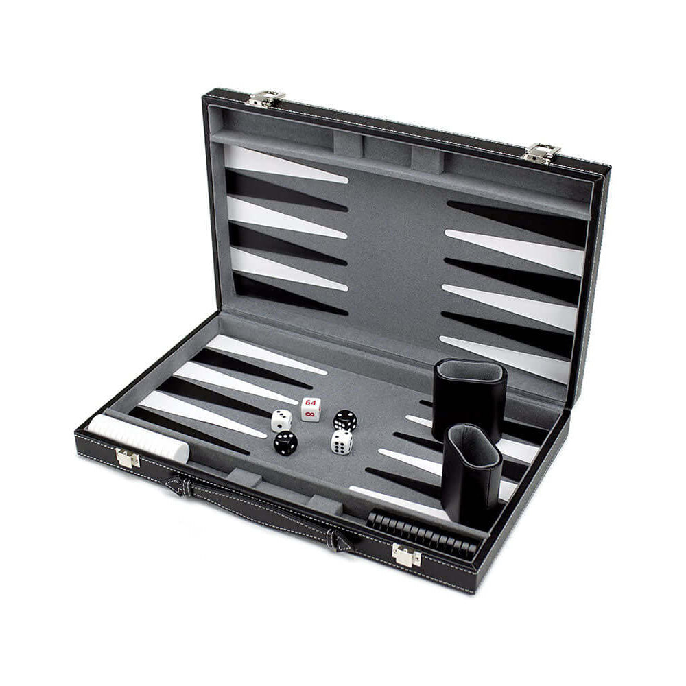 Crazy Games Backgammon Set Classic Folding Board Game