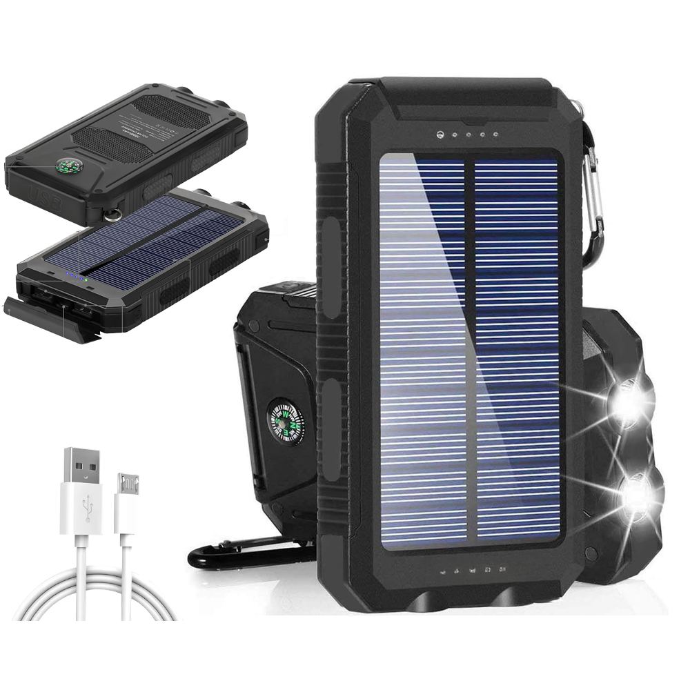 20000mAh solar power bank