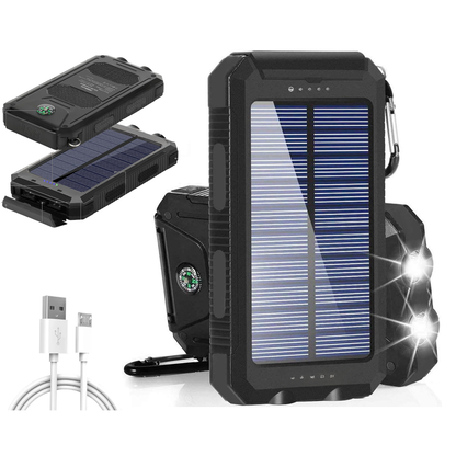 20000mAh solar power bank