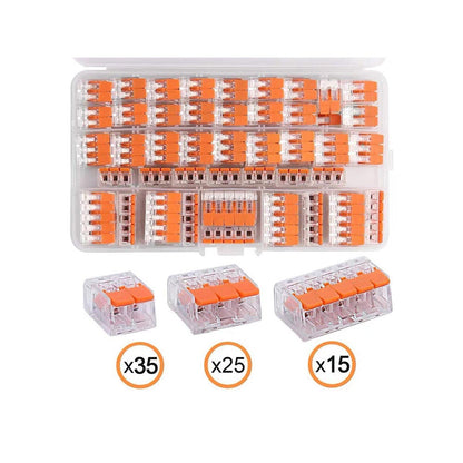 75PCS Electrical Connectors