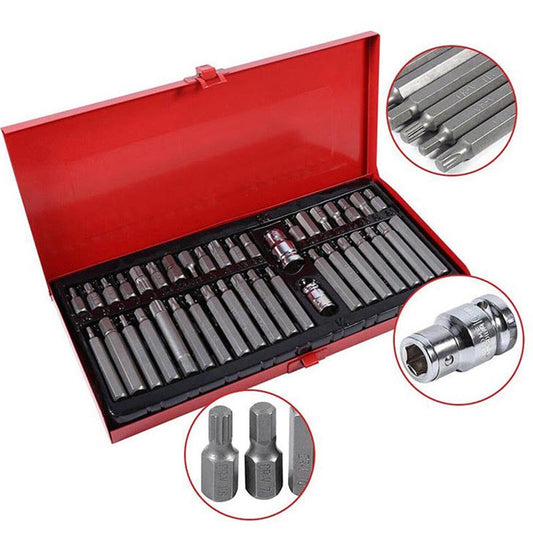 40pcs Torx Star Hex Socket Set