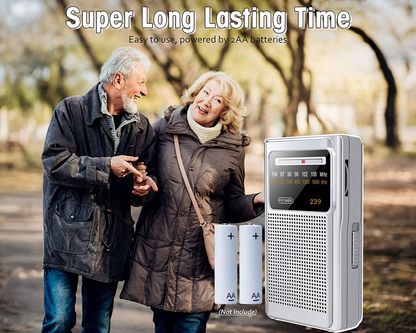 Portable Stereo AM FM Radio