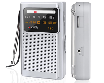 Portable Stereo AM FM Radio