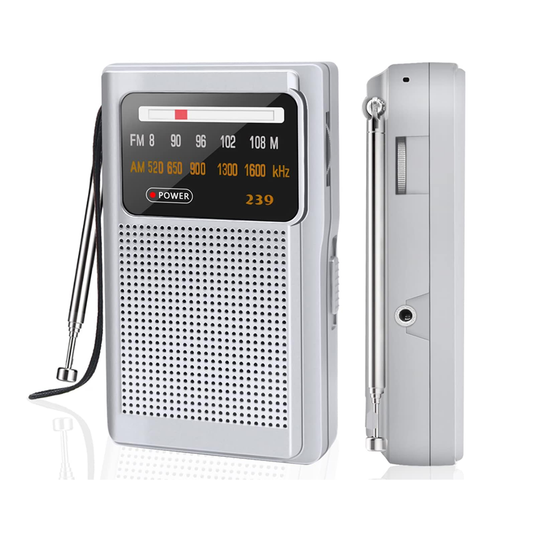 Portable Stereo AM FM Radio