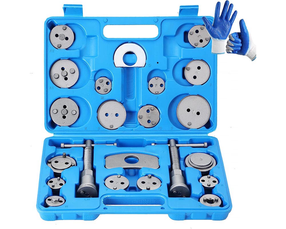 Brake pad replacement tools