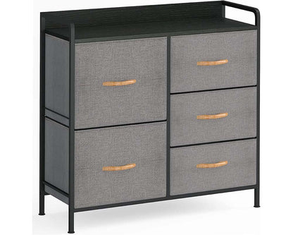 Black linen chest