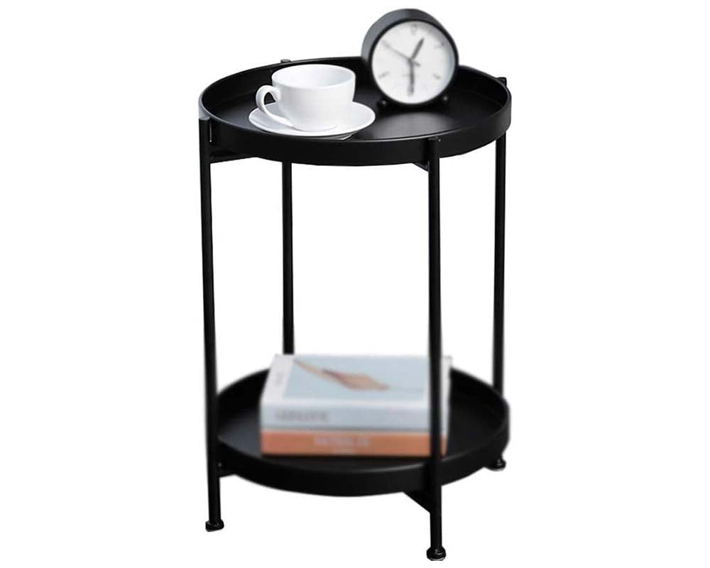small round side table
