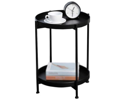 small round side table