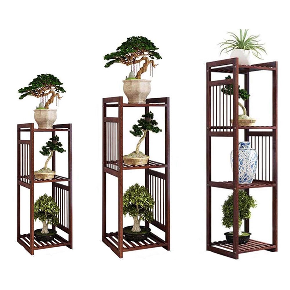 bamboo flower stand rack