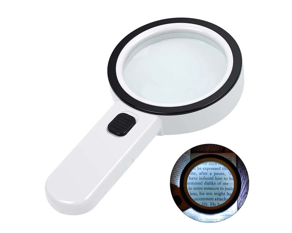 reading magnifying glass